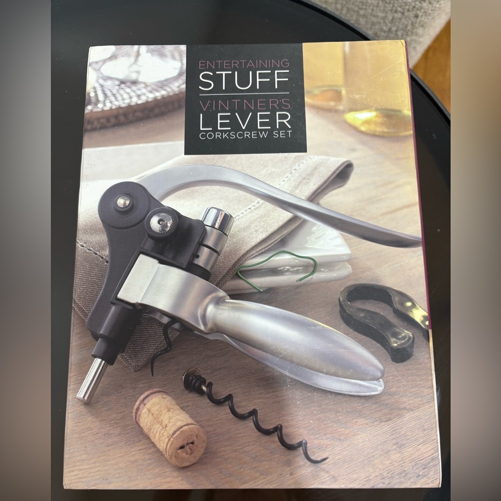 Entertaining Stuff Vitners Corkscrew Set